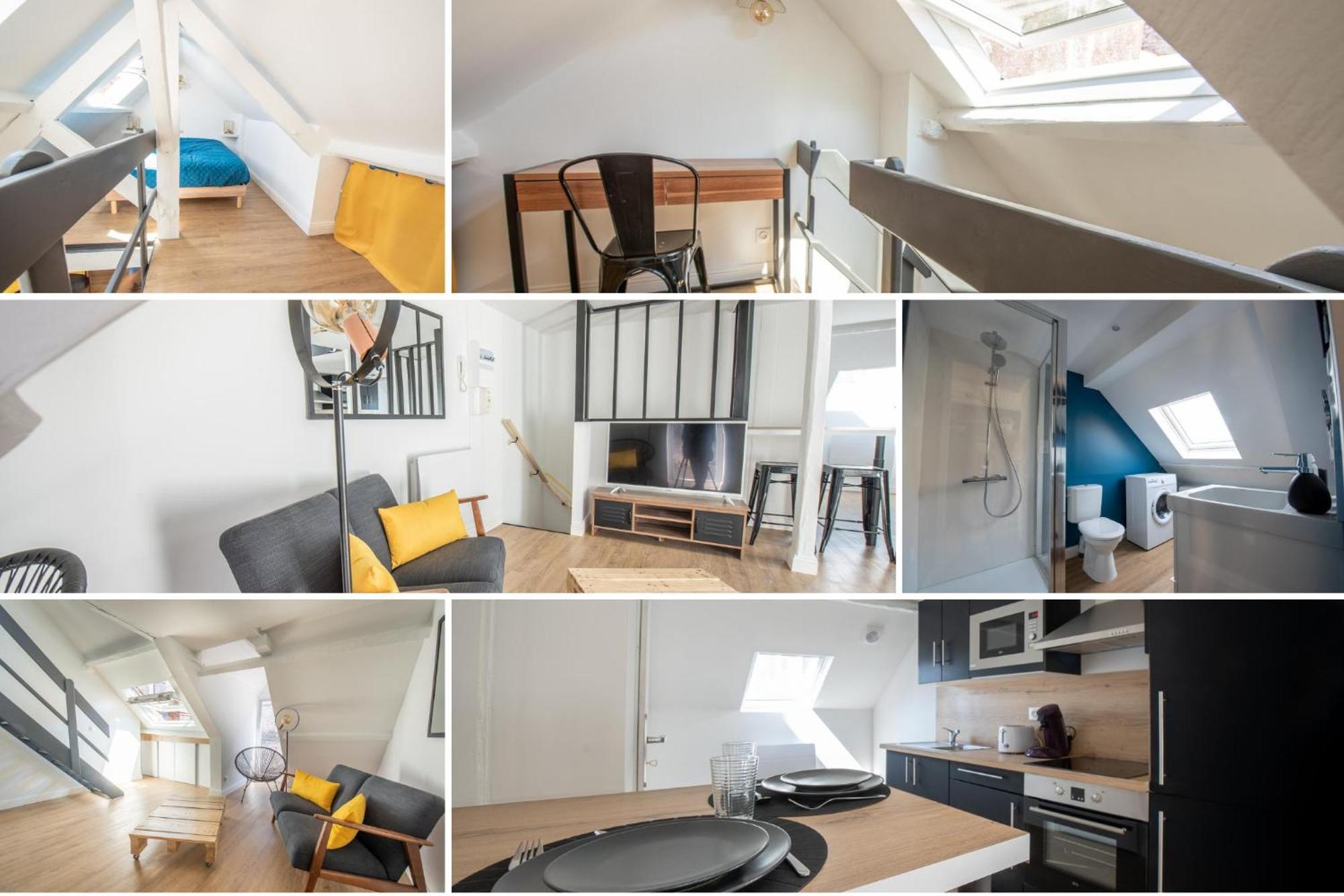 Au Nouveau Boulonnais - 4 Appartements Charmants Pour Couples, Familles Et Groupe D'Amis, Vieille Ville Et Centre Ville De Boulogne Sur Mer Exterior foto